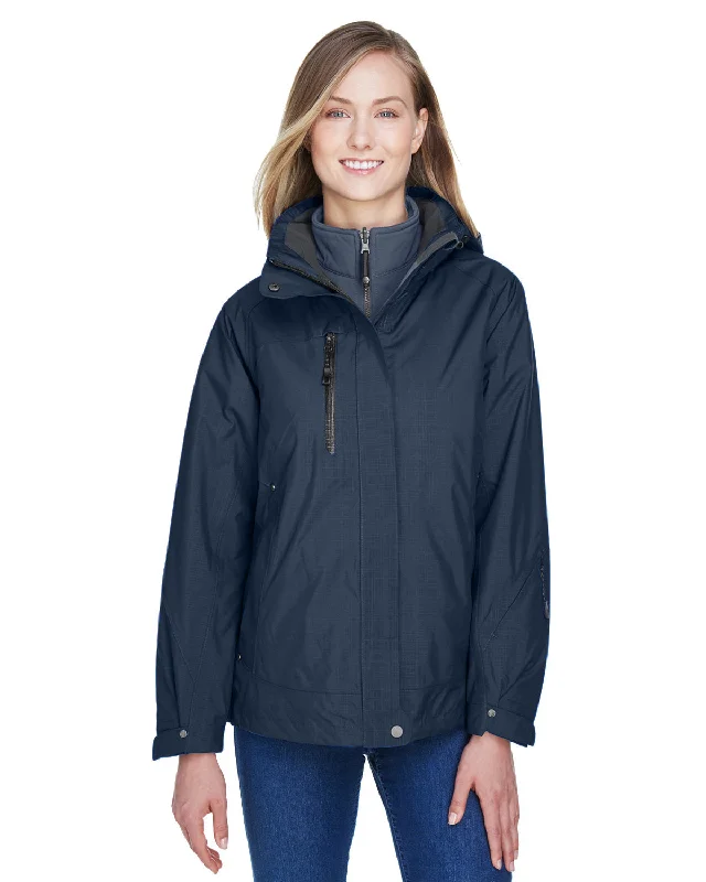 Pea CoatsNorth End Ladies' Caprice 3-in-1 Jacket with Soft Shell Liner