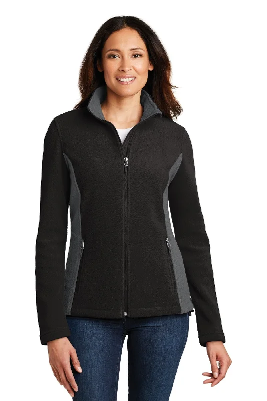 BlazersPort Authority Ladies Colorblock Value Fleece Jacket. L216