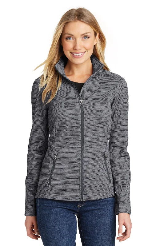 WindbreakersPort Authority Women's Digi Stripe Fleece Jacket. L231