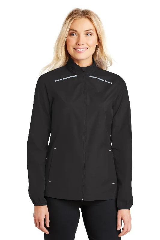 Streetwear JacketsPort Authority Ladies Zephyr Reflective Hit Full-Zip Jacket. L345