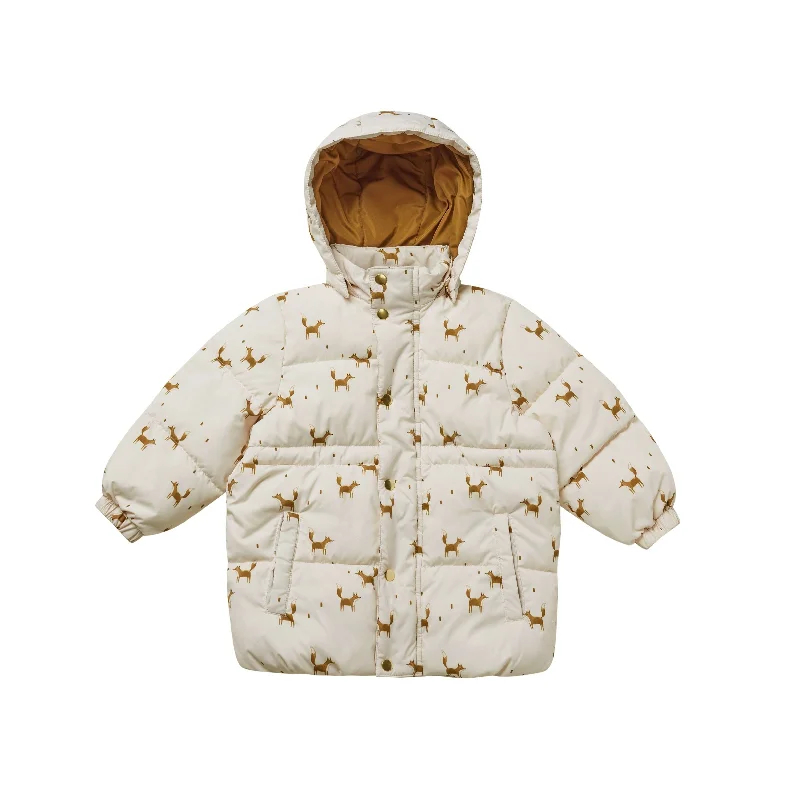 Thermal JacketsRylee + Cru Puffer Jacket - Natural Foxes