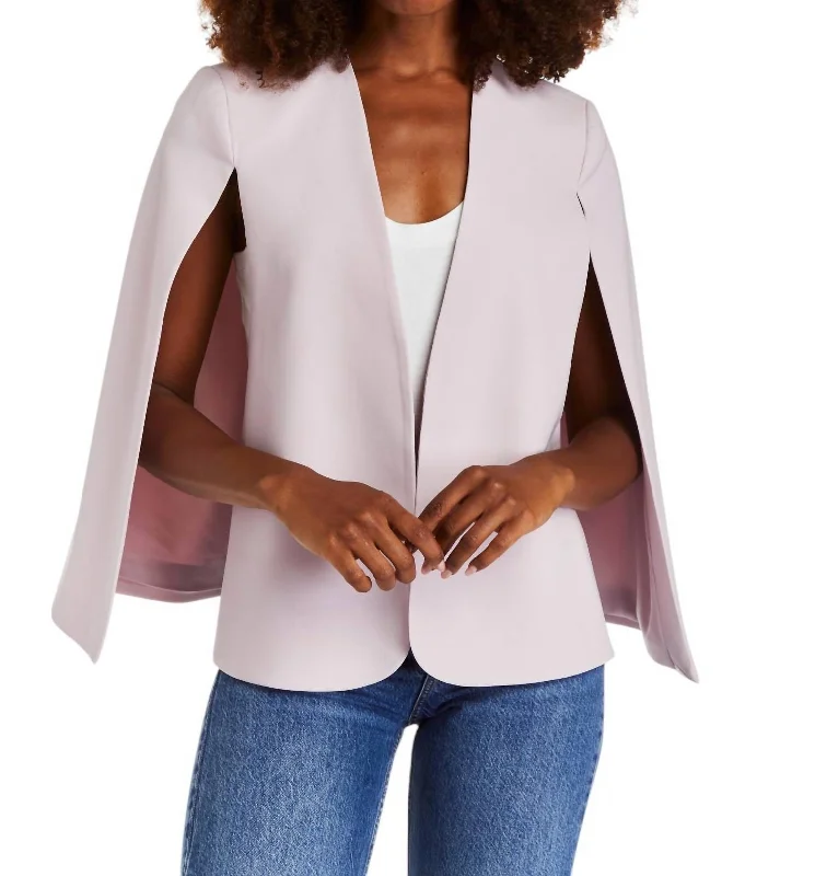 Ruffled JacketsAria Cape Jacket In Wysteria