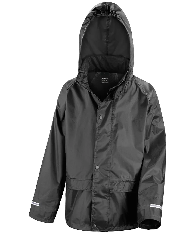 Button-Up JacketsCore junior rain jacket | Black