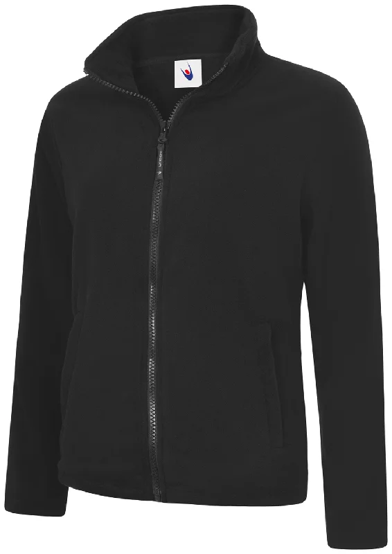 Camping JacketsLadies Classic Full Zip Fleece Jacket | Black