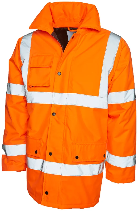 Thermal JacketsHi Vis Road Safety Jacket | Orange