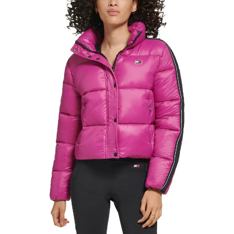 Glitter JacketsWomens Insulated Logo Puffer Jacket