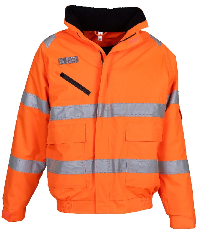 Lounge JacketsHi-vis fontaine flight jacket (HVP209) | Orange